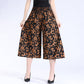 🔥KOSTENLOSER VERSAND BEI KAUF VON 2🔥 Damen Culottes aus Chiffon mit hohem elastischem Bund und weitem Bein, plissiert.