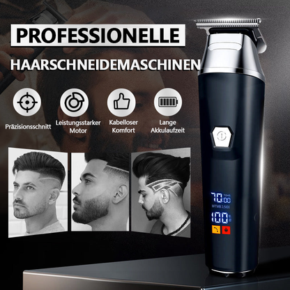 ⏰LIMITIERTER VERKAUF 50% RABATT😎Professionelles elektrisches Haarschneiderset mit digitaler Anzeige für den Haushalt