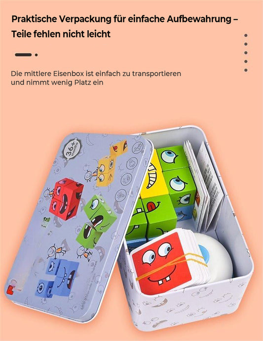 💖HEISSER VERKAUF 50% RABATT🎁5D Puzzle Lernspiel: Gesichter-Wechsel Familien-Spiel🧩