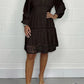 🎁Heißer Verkauf 49% RABATT⏳ Damen Weißes Vintage Kleid mit V-Ausschnitt und Spitzen-Lochmuster
