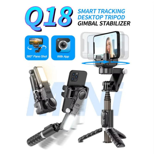 💥Zeitlich begrenzter Verkauf - 50% OFF💥360° drehbarer, faltbarer 3-Achsen Gimbal Stabilizer für Smartphones