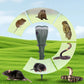 💥HEISSER VERKAUF – 70 % RABATT! ☘️Solarbetriebener, wasserdichter Schraub-Maulwurf-Vertreiber 🐁🚫