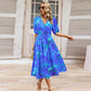 🔥Sommer-Hit ：Bohemian-Urlaubsstil-Kleid🌸
